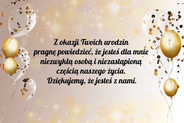 Życzenia dla teściowej na urodziny, które wzruszą i ucieszą Życzenia dla teściowej na urodziny, które wzruszą i ucieszą