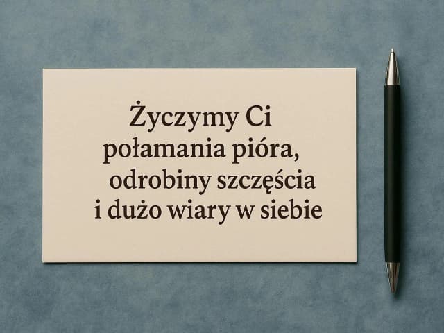 Czego życzyć maturzystom? Inspirujące życzenia na ważny czas w życiu Czego życzyć maturzystom? Inspirujące życzenia na ważny czas w życiu