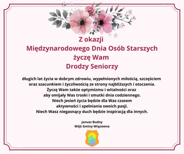 Czego życzyć starszej osobie? Wzruszające inspiracje i przykłady życzeń Czego życzyć starszej osobie? Wzruszające inspiracje i przykłady życzeń