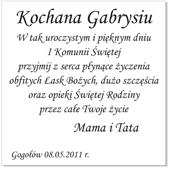 Komunia: Jakie życzenia wzruszą dziecko i rodziców? Komunia: Jakie życzenia wzruszą dziecko i rodziców?