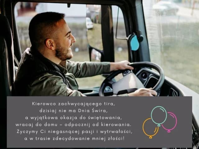 Czego życzyć kierowcy tira? Najlepsze inspiracje na życzenia pełne emocji Czego życzyć kierowcy tira? Najlepsze inspiracje na życzenia pełne emocji