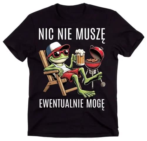Koszulka nic nie muszę: Dlaczego to hit wśród zabawnych wzorów? Koszulka nic nie muszę: Dlaczego to hit wśród zabawnych wzorów?