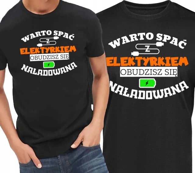 Koszulka dla elektryka: Jaki motyw rozbawi fachowca? Koszulka dla elektryka: Jaki motyw rozbawi fachowca?